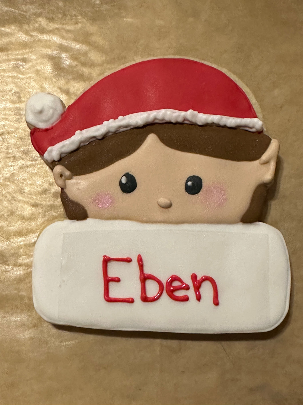 Elf Custom name cookies (long hair)