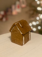 Load image into Gallery viewer, Medium Gingerbread House kit with icing and candy
